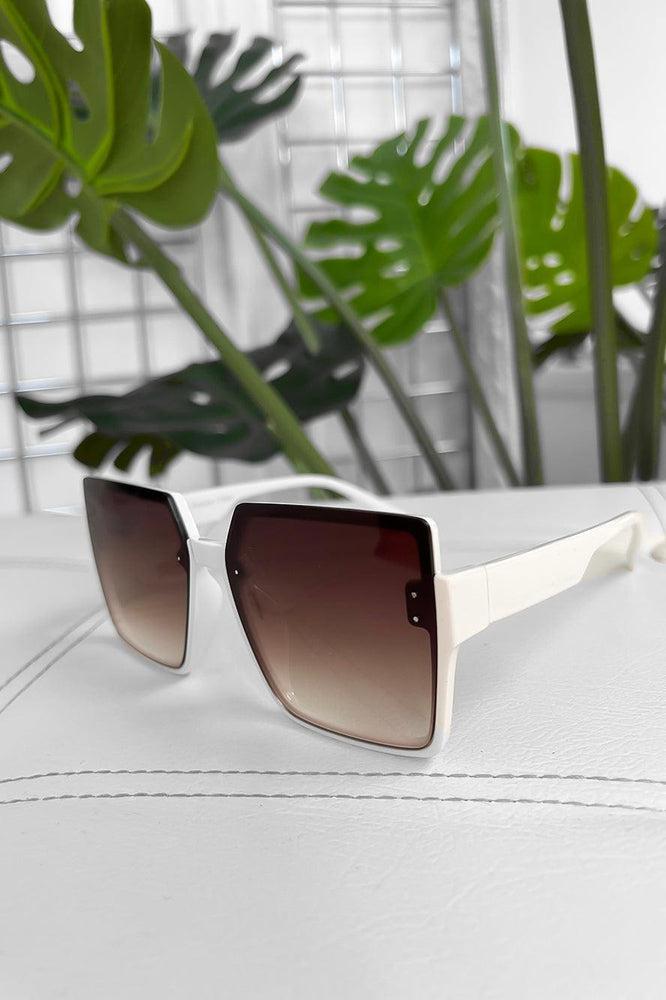 Extra Large Square Frame Sunglasses-SinglePrice