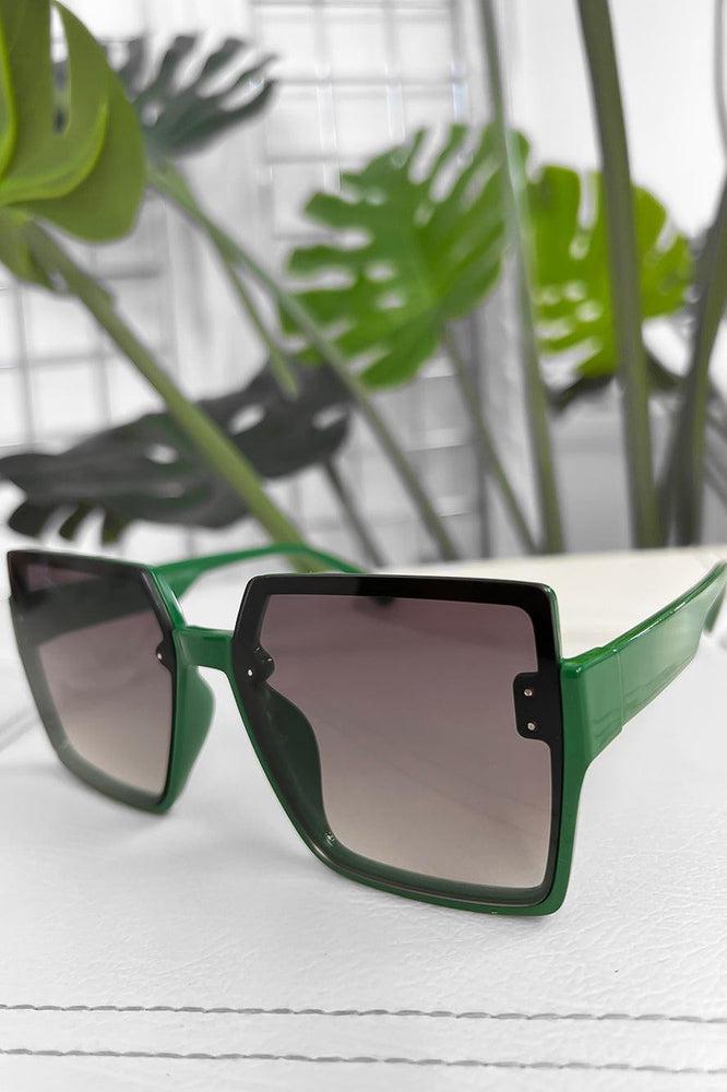 Extra Large Square Frame Sunglasses-SinglePrice