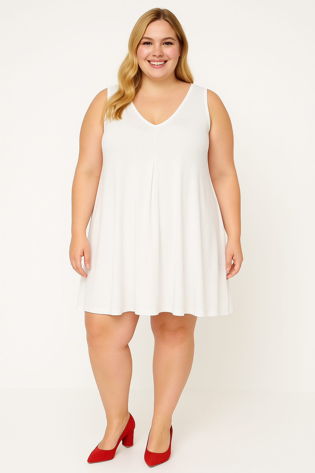 Sheer Jersey Basic Short Summer Dress