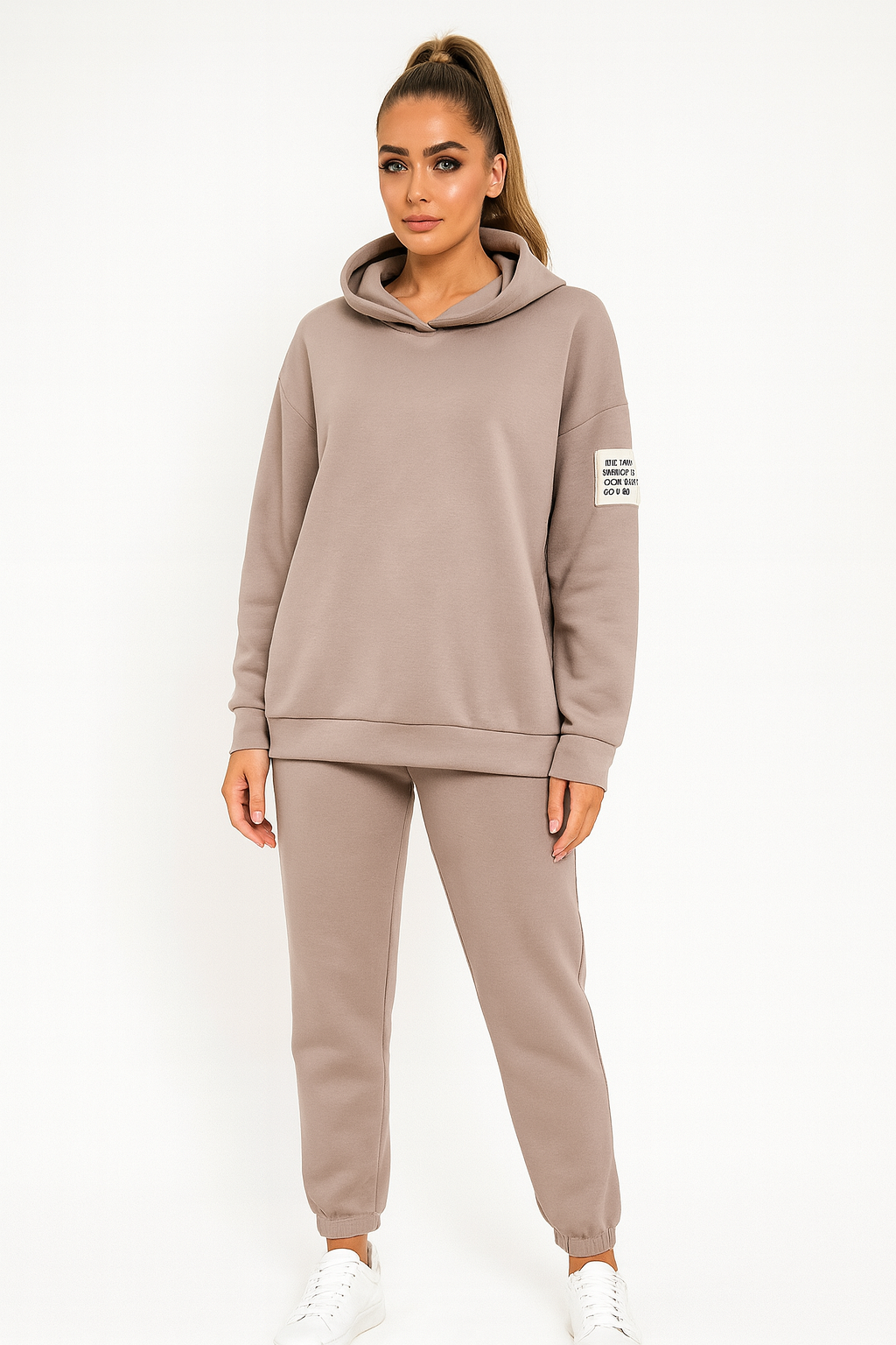 Hooded Sweatshirt And Joggers Loungewear Set