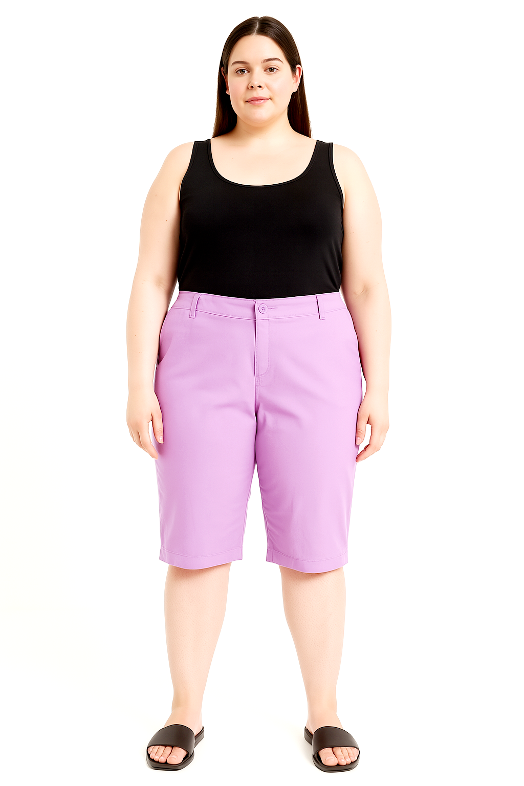 Vibrant Colours Cotton Bermuda Shorts