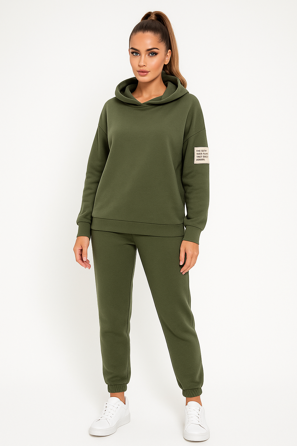 Hooded Sweatshirt And Joggers Loungewear Set