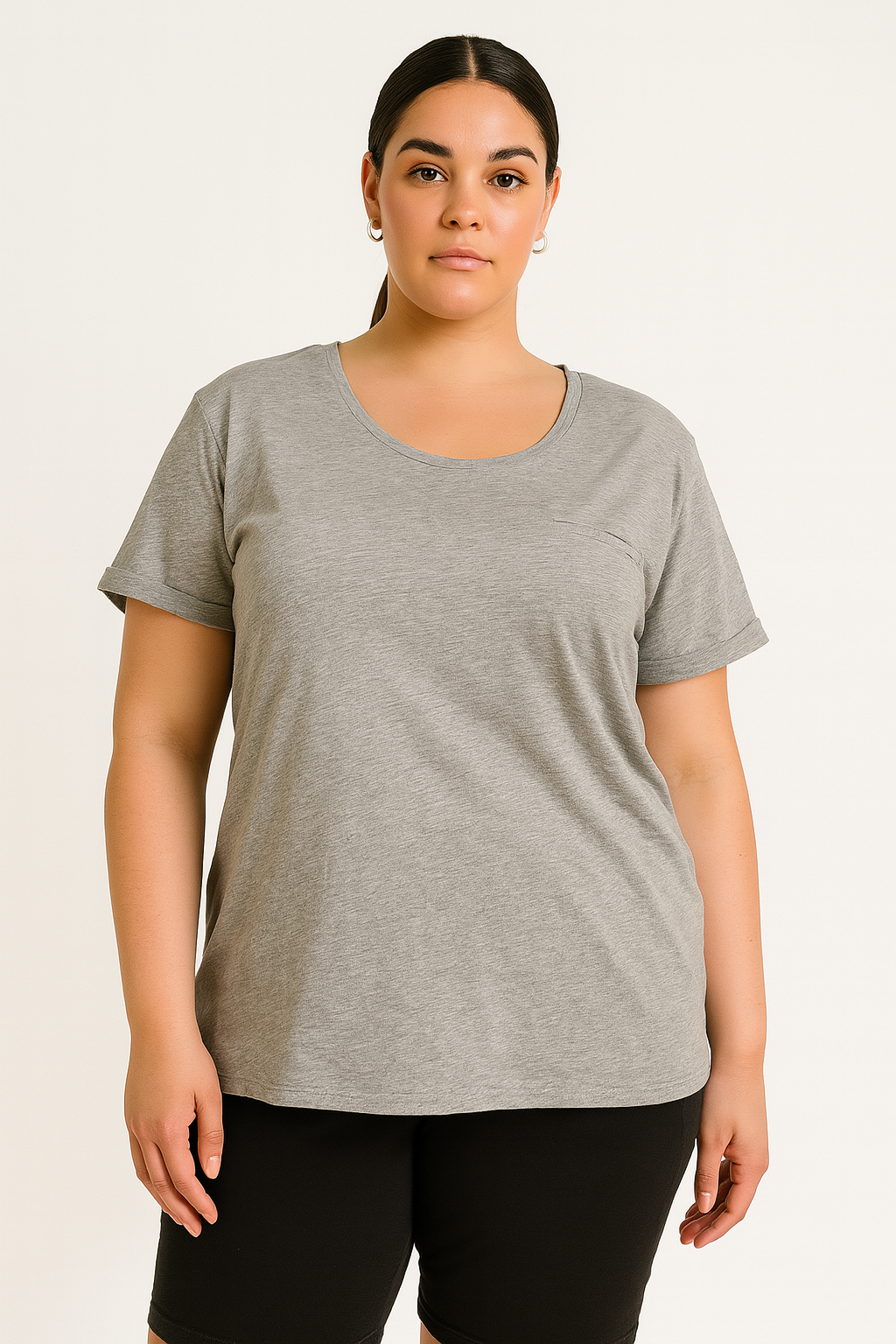 Basic Short Sleeve Cotton T-shirt