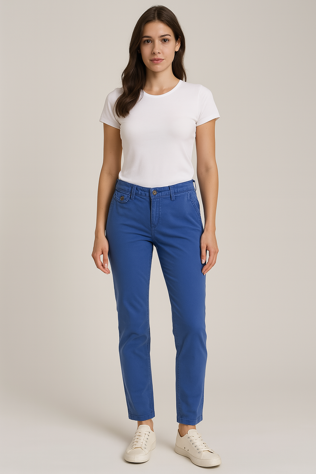 Tapered Leg Hipster Chinos