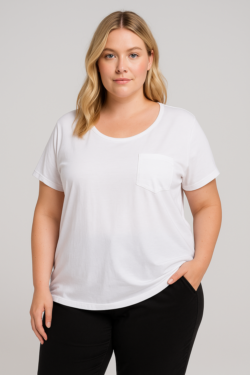 Basic Short Sleeve Cotton T-shirt