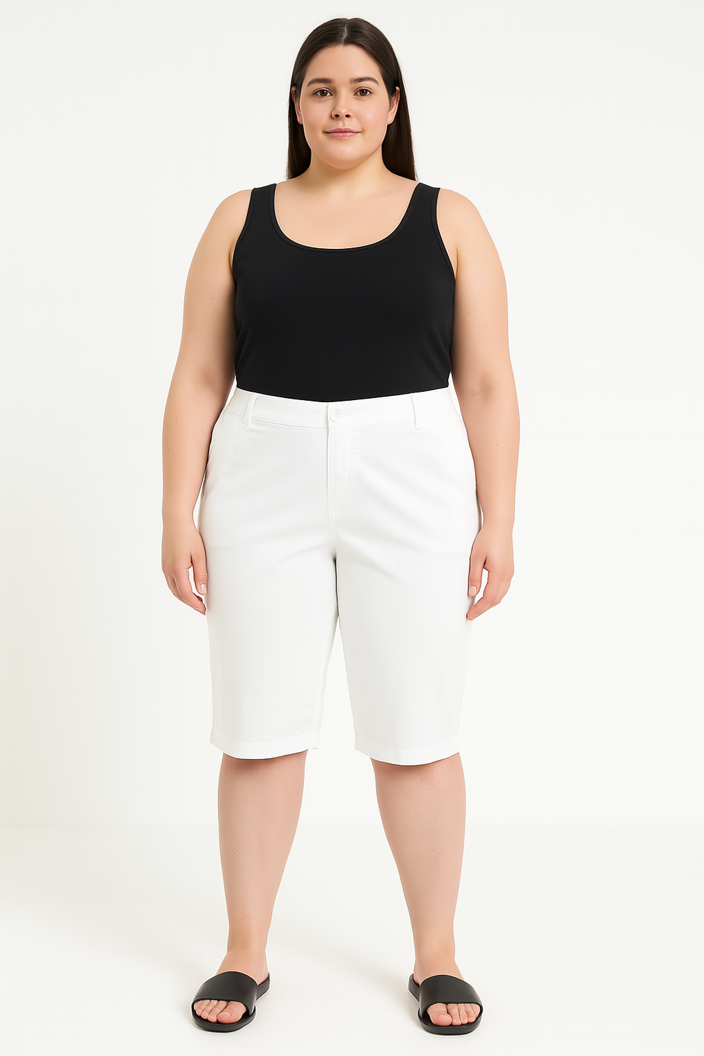 Vibrant Colours Cotton Bermuda Shorts