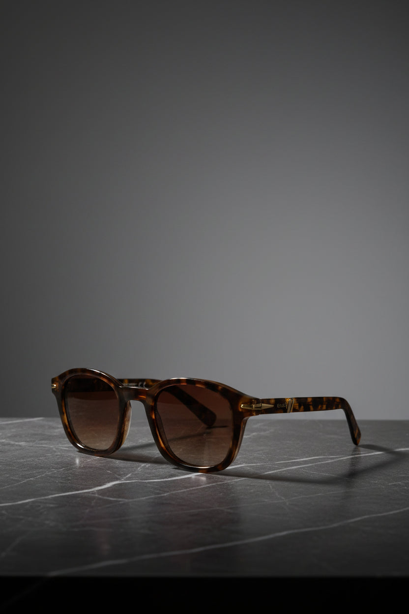 Ultra 400 Retro Browline Sunglasses