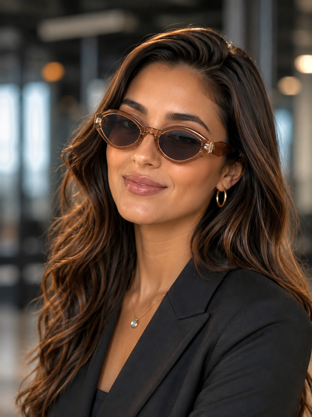 UV 400 Rhombus Sunglasses