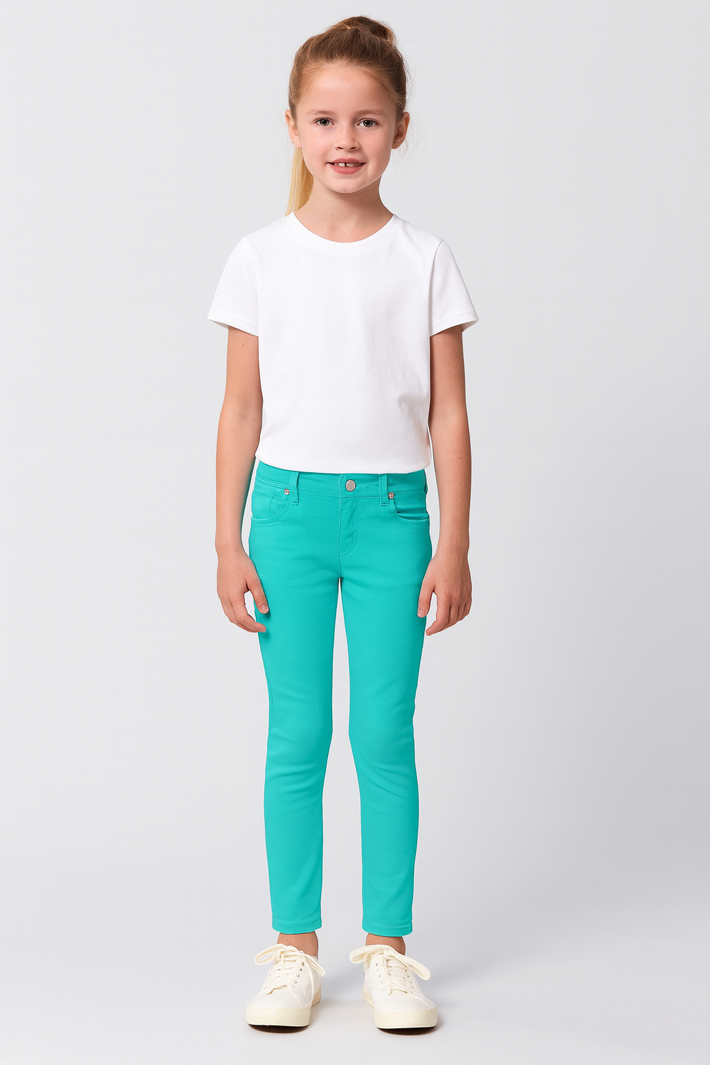 Girls' Slim Fit Stretchy Jeggings