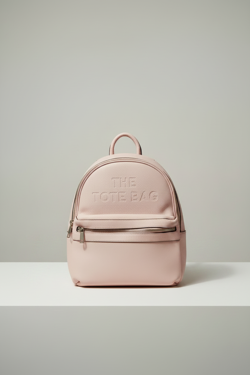 Large Vegan Leather Multiway Tote Backpack