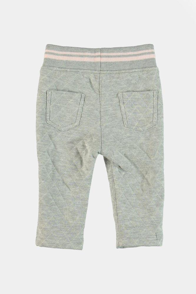 Grey Frilled 3 Piece Girls Tracksuit-SinglePrice