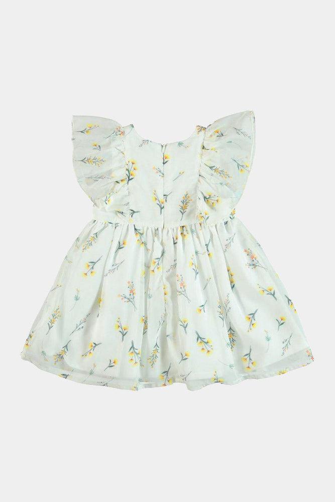 Floral Print Girls Dress-SinglePrice