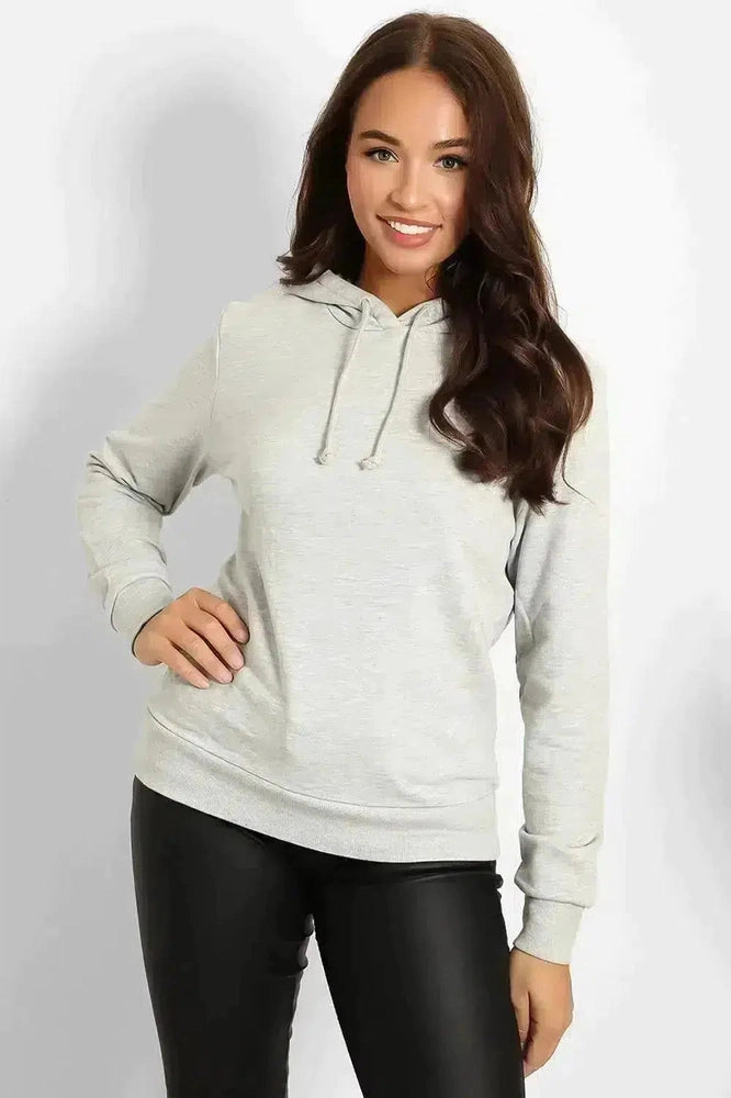 Classic Medium Thickness Solid Colour Hoodie-SinglePrice