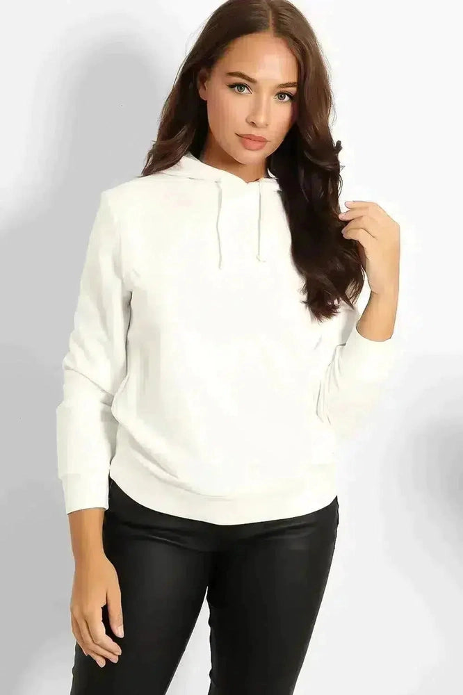 Classic Medium Thickness Solid Colour Hoodie-SinglePrice