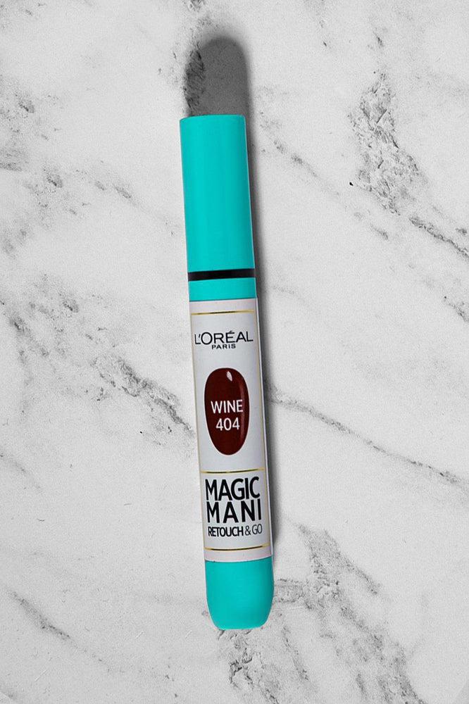 L'OREAL Magic Mani Retouch & Go Manicure Pen Wine 404-SinglePrice