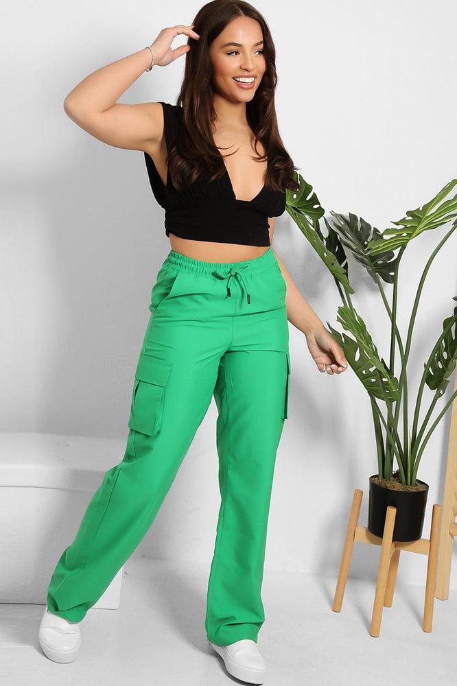 Utility Pocket Light Shell Cargo Trousers-SinglePrice