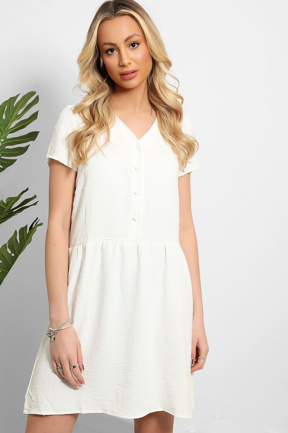 Swiss Polka Dot Summer Dress-SinglePrice