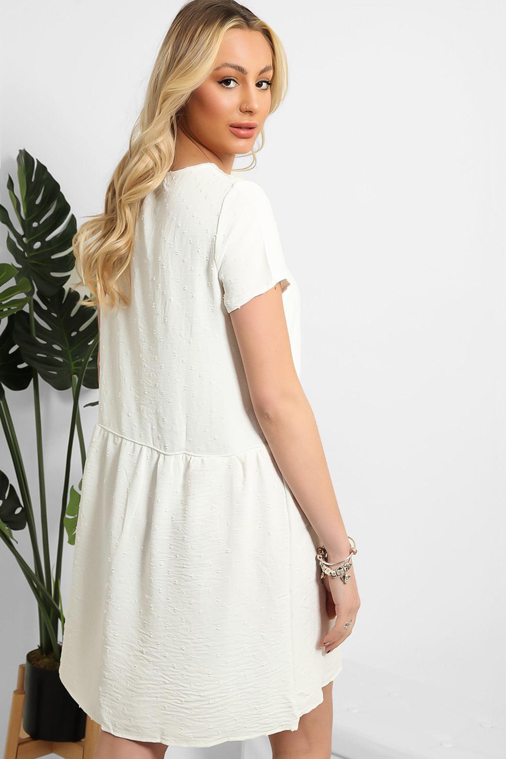 Swiss Polka Dot Summer Dress-SinglePrice