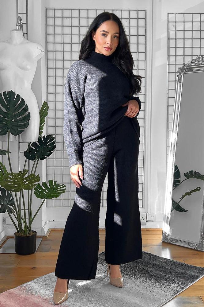 High Neck Thick Soft Knit Set-SinglePrice