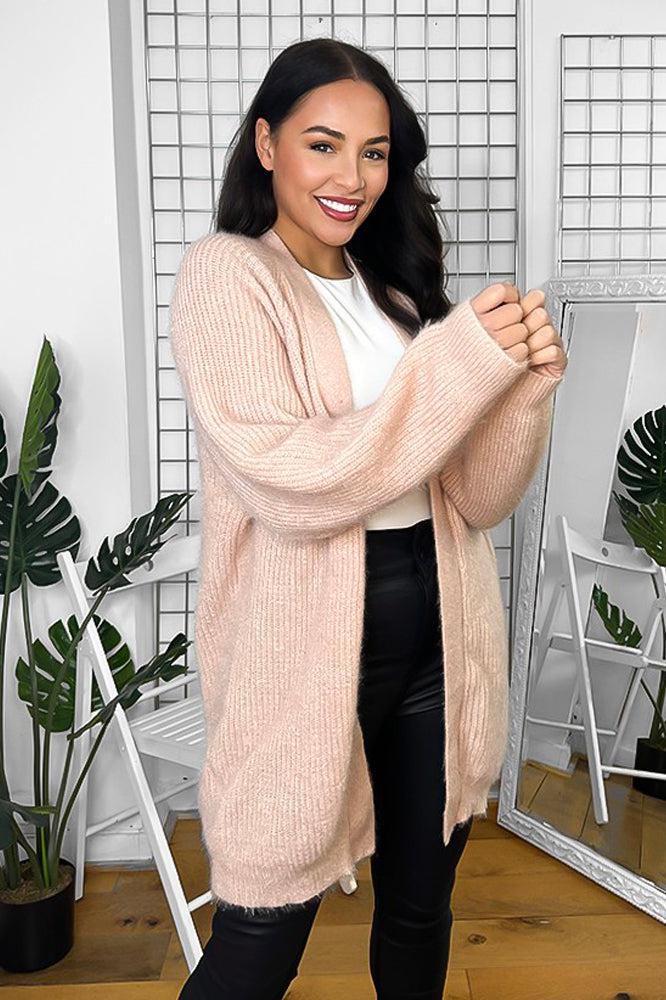 Super Soft Knit Open Front Cardigan-SinglePrice