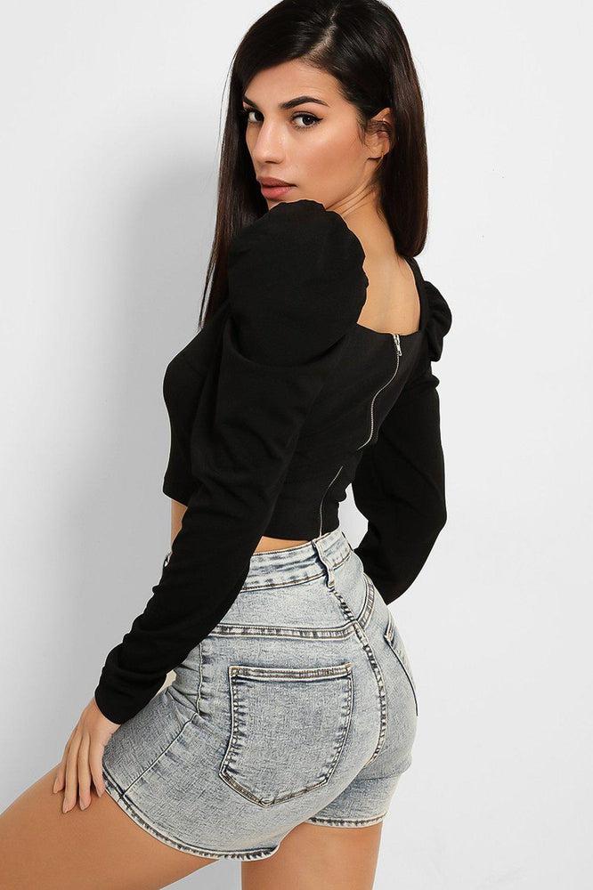 Denim Short Cycling Shorts-SinglePrice