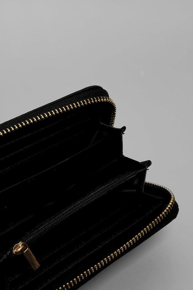 Black Studded Detail Mini Purse-SinglePrice