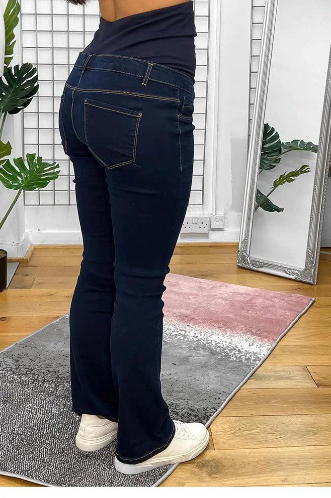 Classic Straight Leg Maternity Jeans-SinglePrice
