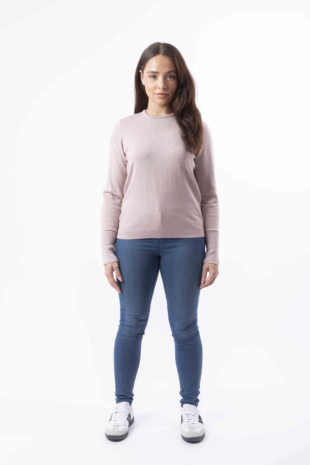 Lurex Knit Viscose Blend Classic Shimmer Festive Jumper-SinglePrice