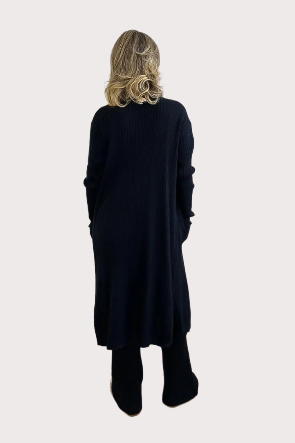 Three Piece Soft Knit Lounge Set-SinglePrice