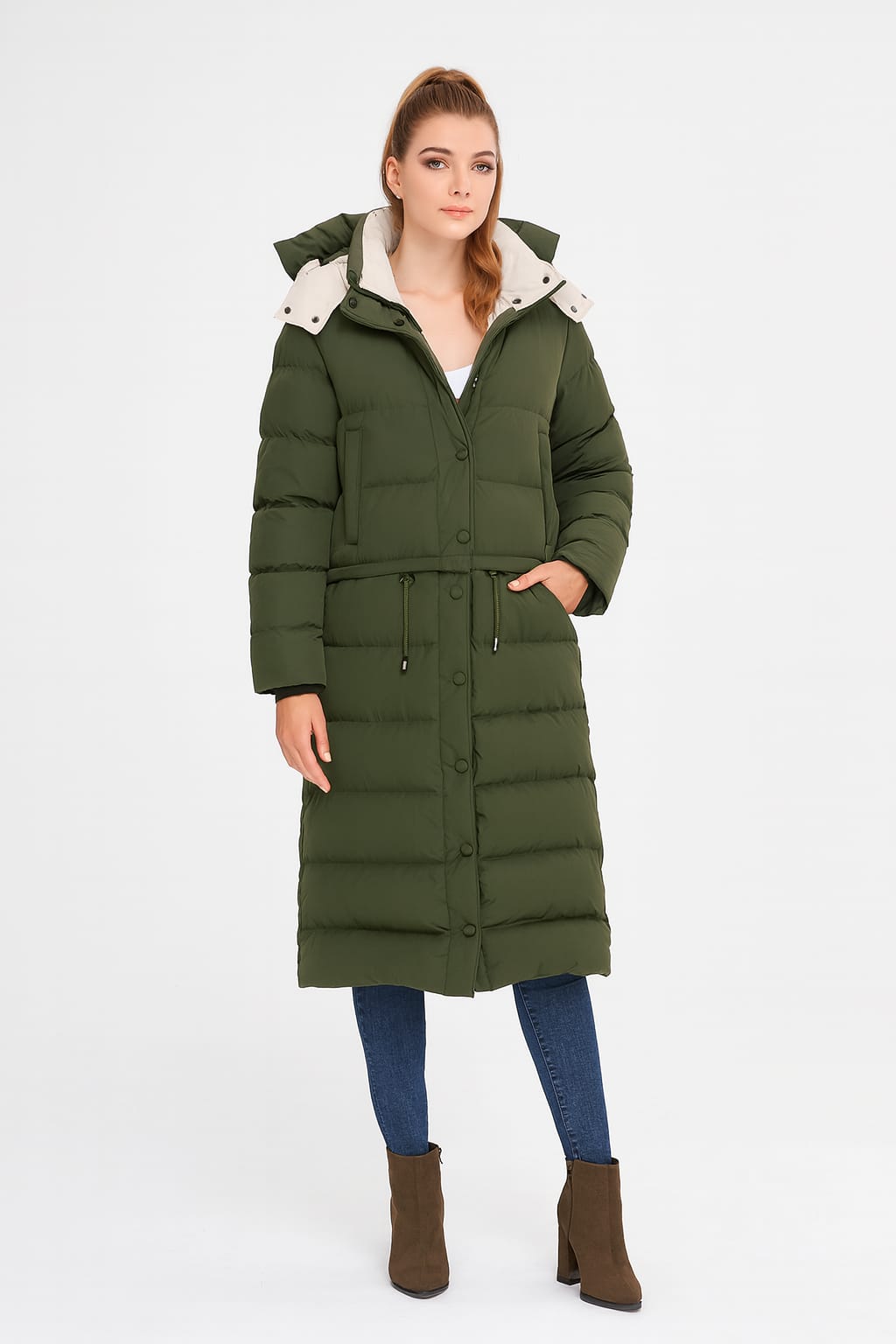 Two-In-One Detachable Hooded Puffer Jacket