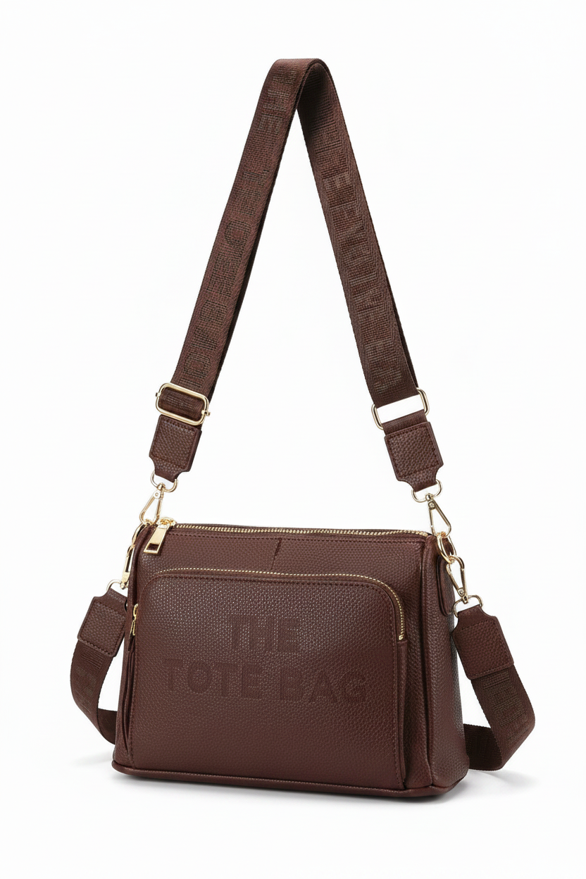 Lightweight Cross Body Bag with Wide Adjustable Strap