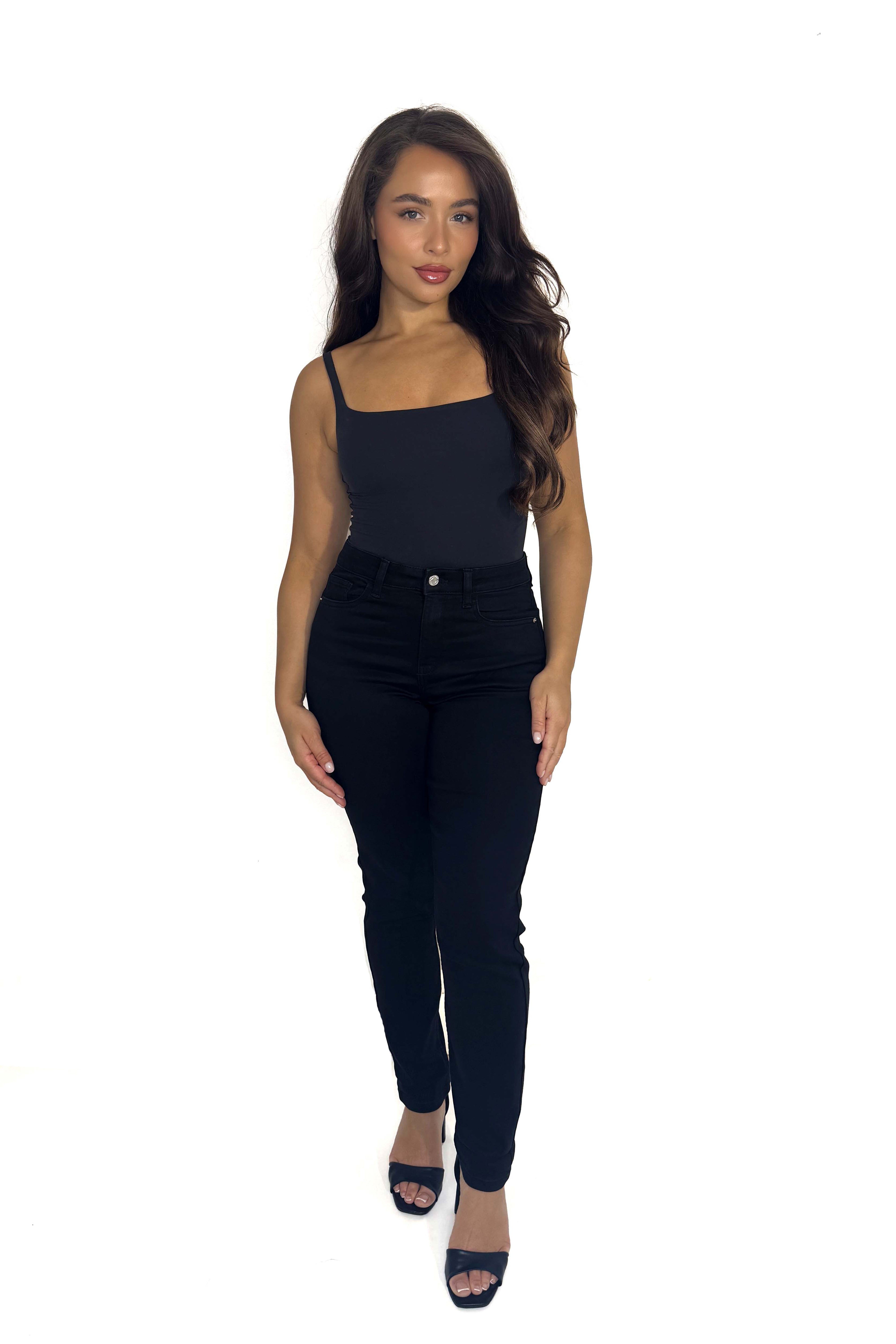 Stretchy Faded Relaxed Fit Jeans