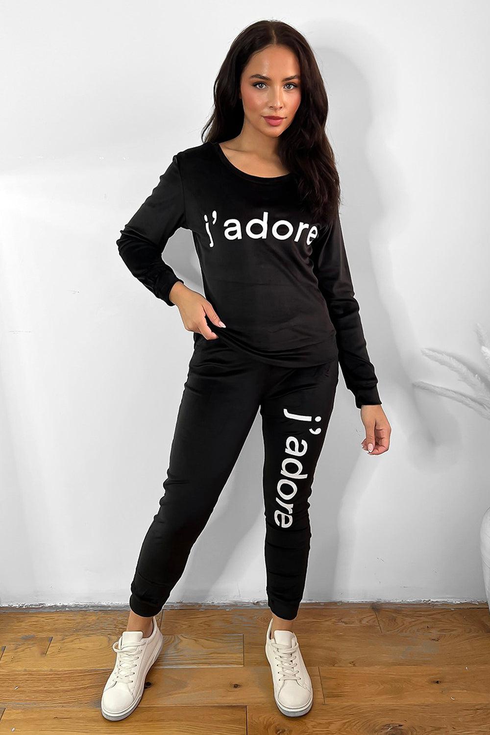 Flat Veloure Jadore Tracksuit-SinglePrice