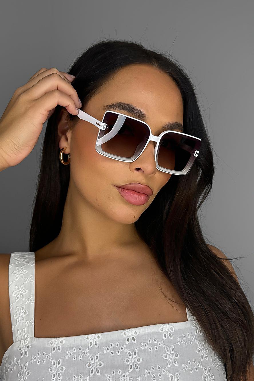 Large Squared Off Sunglasses-SinglePrice