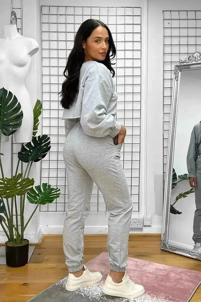 Cut Out Top Three Piece Tracksuit-SinglePrice