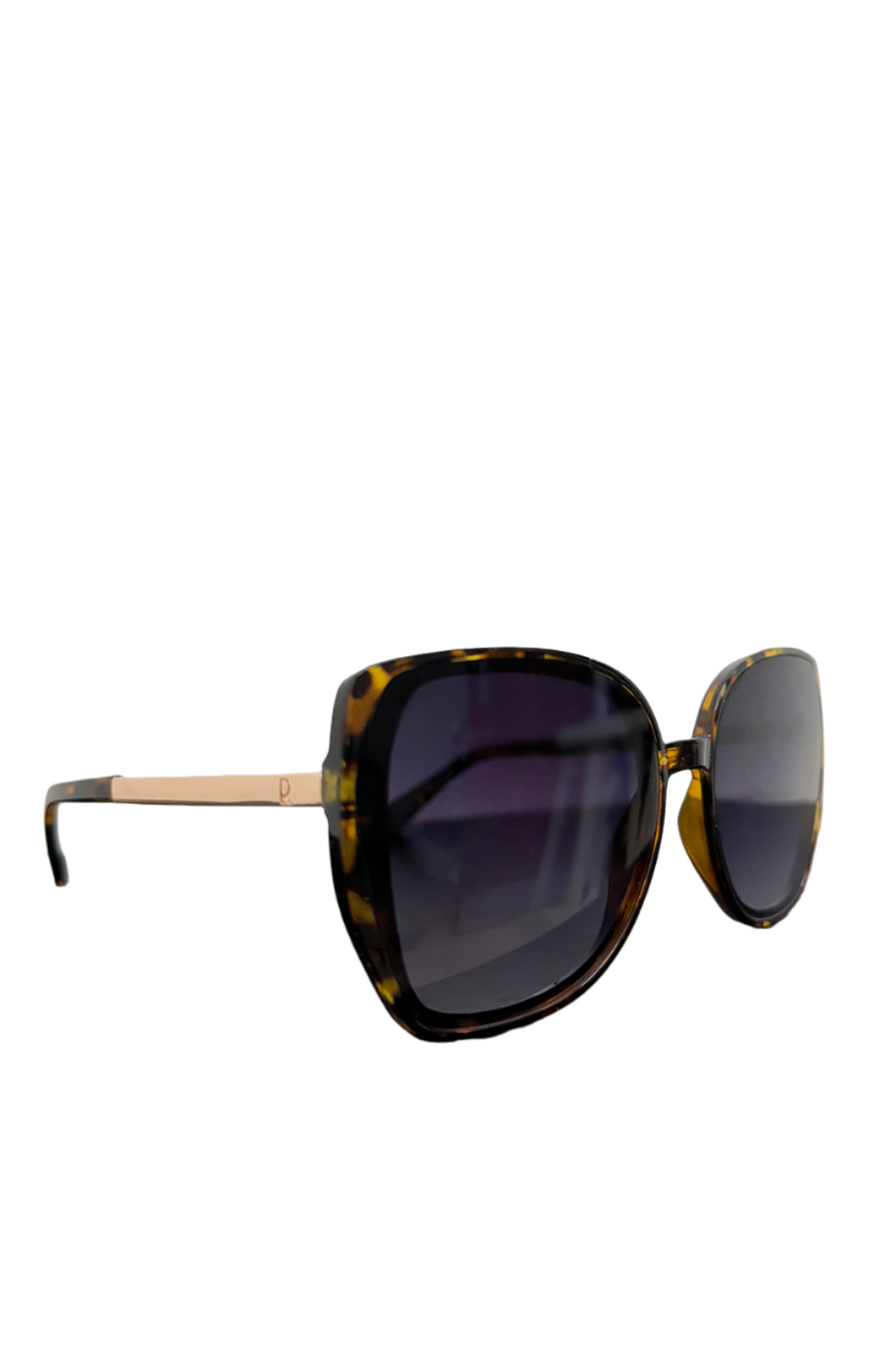 Large Butterfly Transparent Frame Sunglasses-SinglePrice