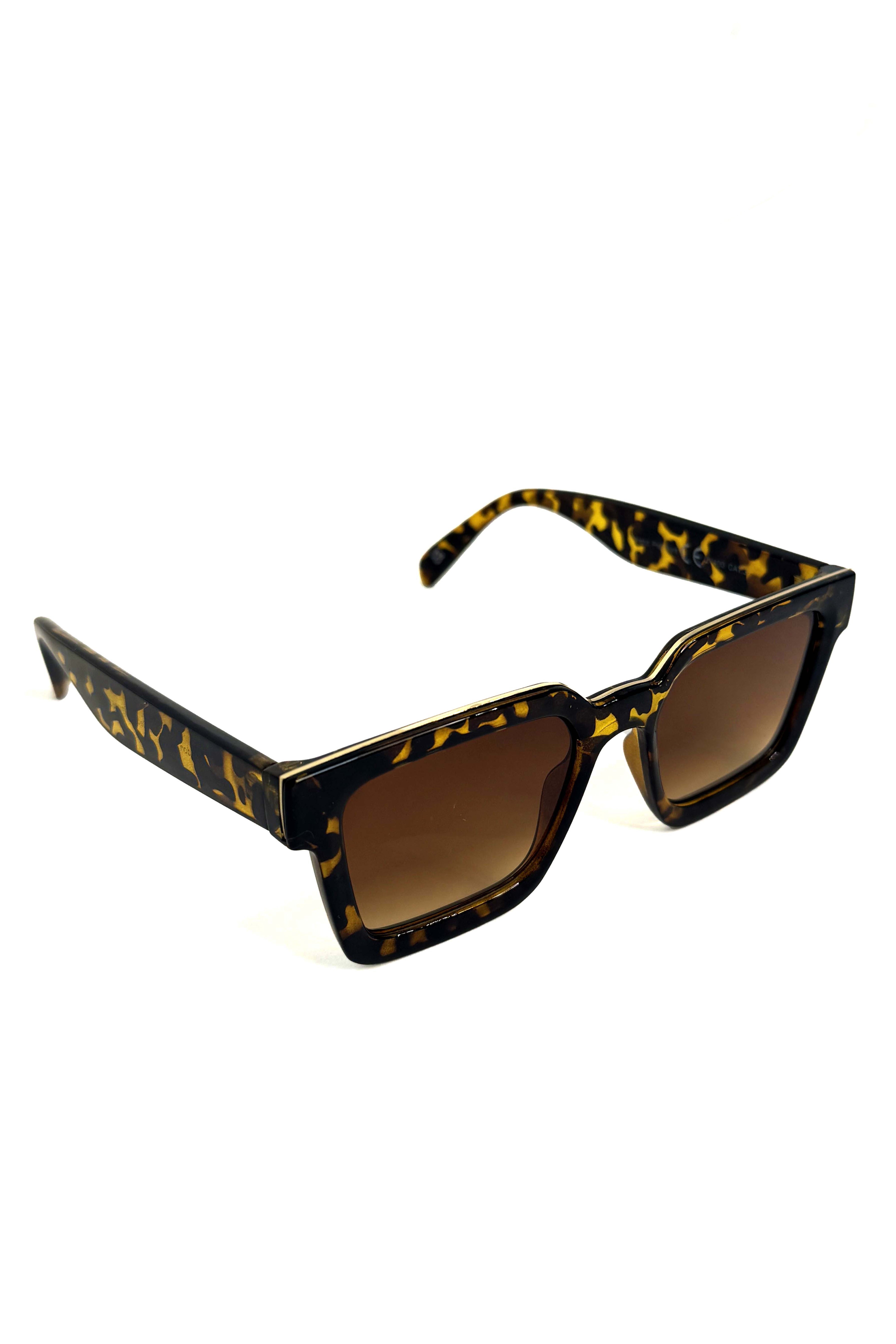 Wholesale Women’s Retro Chunky Rectangular UV 400 Sunglasses (BOX OF 12)