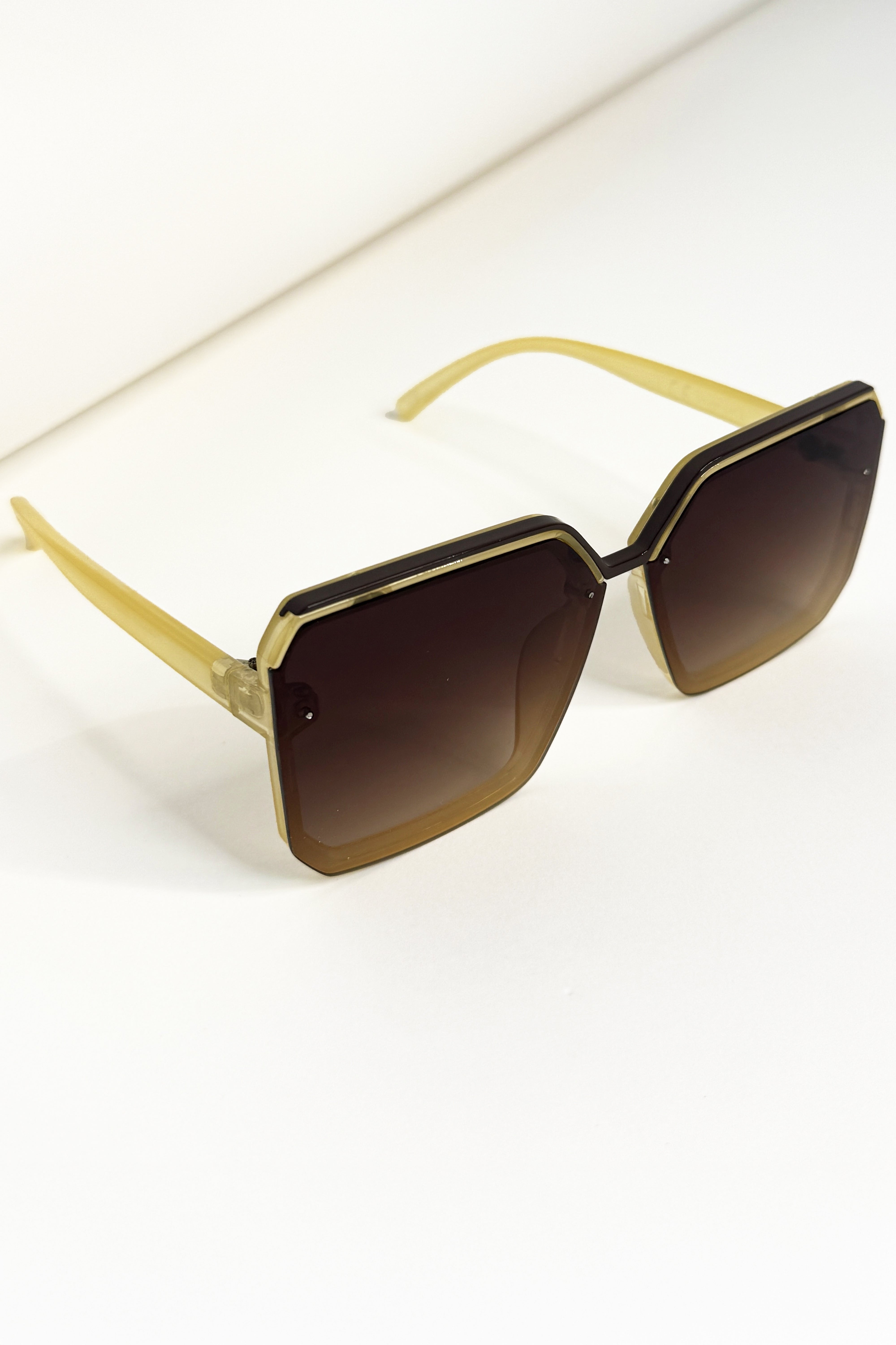 Wholesale Women’s Large Square UV 400 Retro Sunglasses (BOX OF 12)