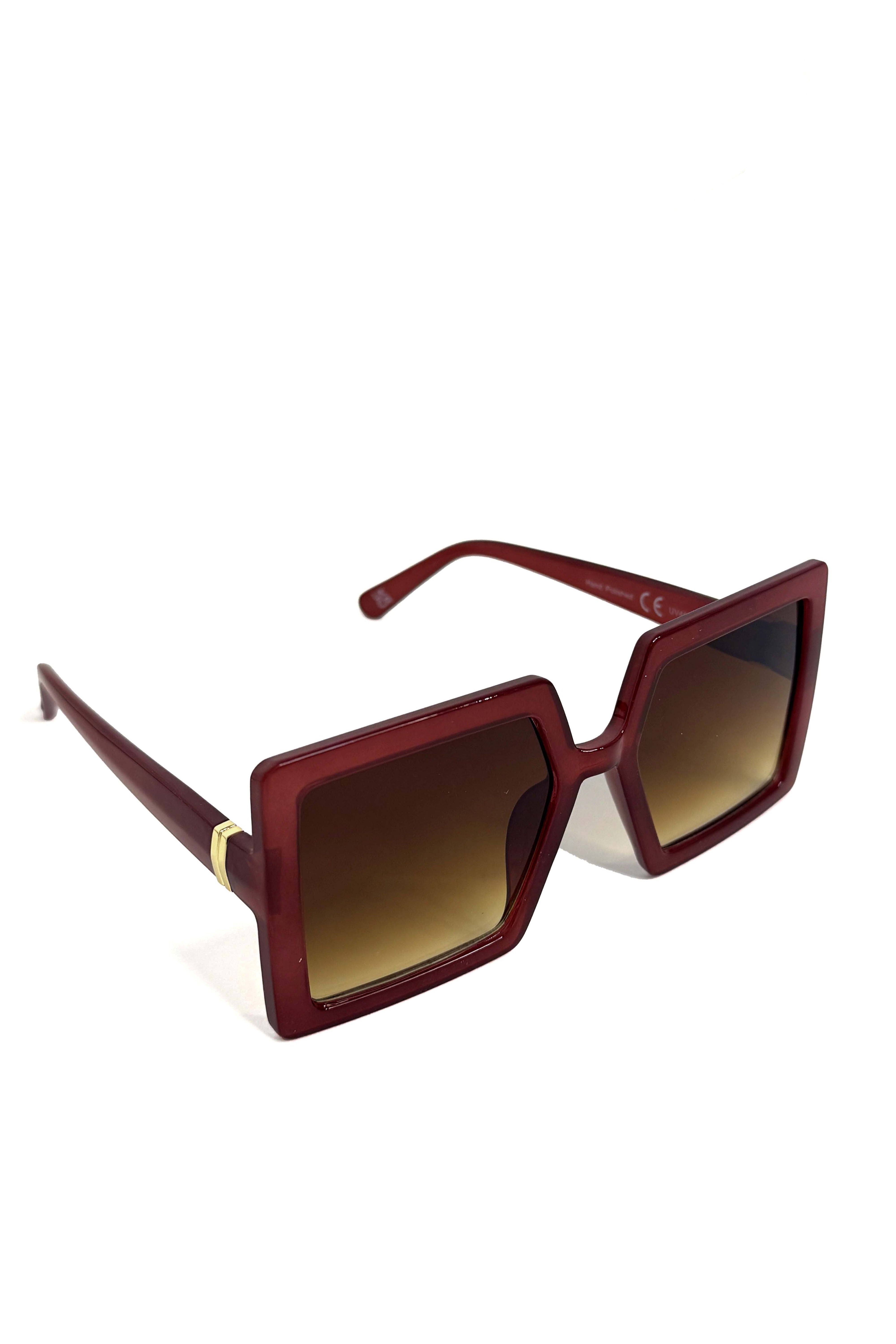 Large Square UV 400 Sunglasses