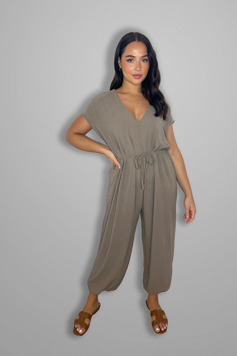 Short leg jumpsuit 2025