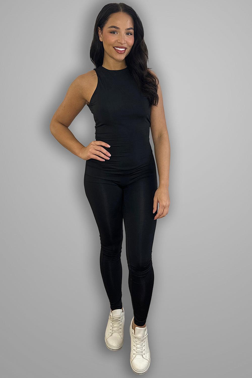 Skin Tight Sleeveless Onesie