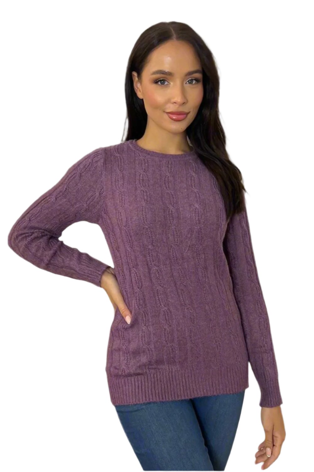 Braided Vertical Design Pullover-SinglePrice