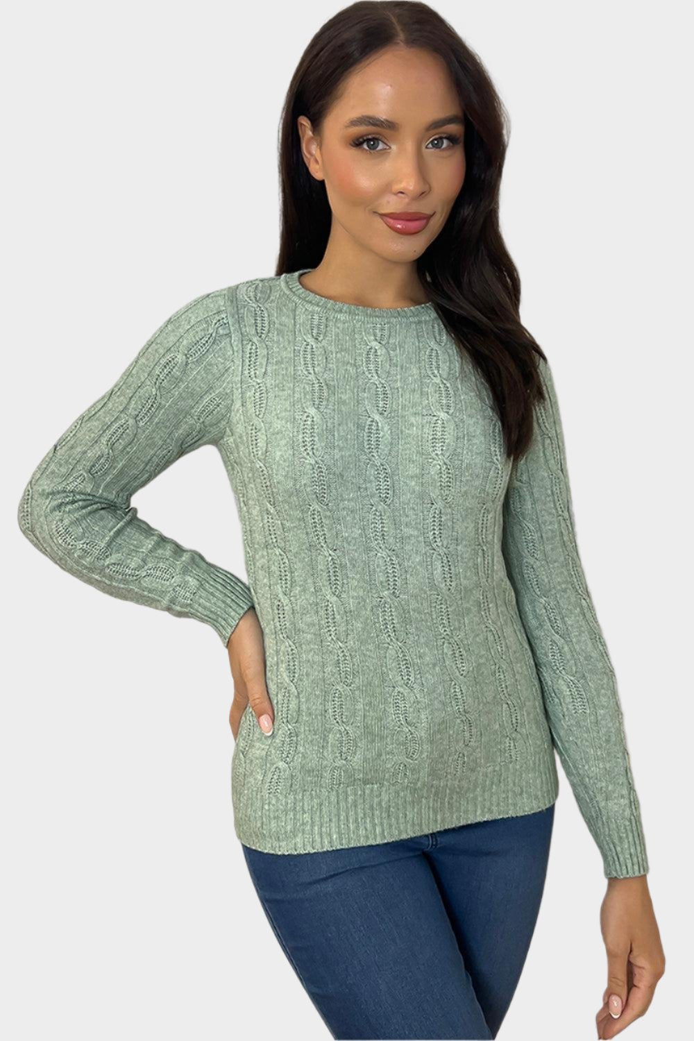 Braided Vertical Design Pullover-SinglePrice