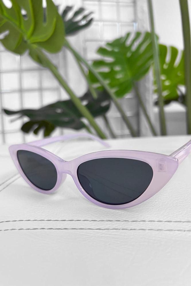 Cat Eye Plastic Frame Sunglasses-SinglePrice