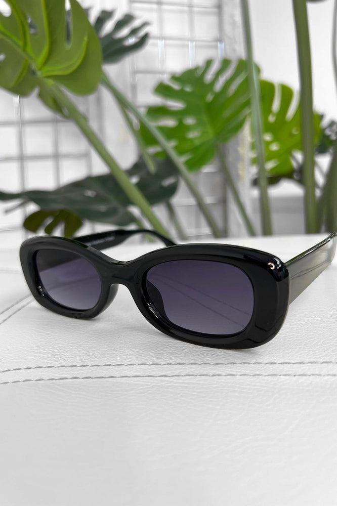 Squared Off Oval Sunglasses-SinglePrice