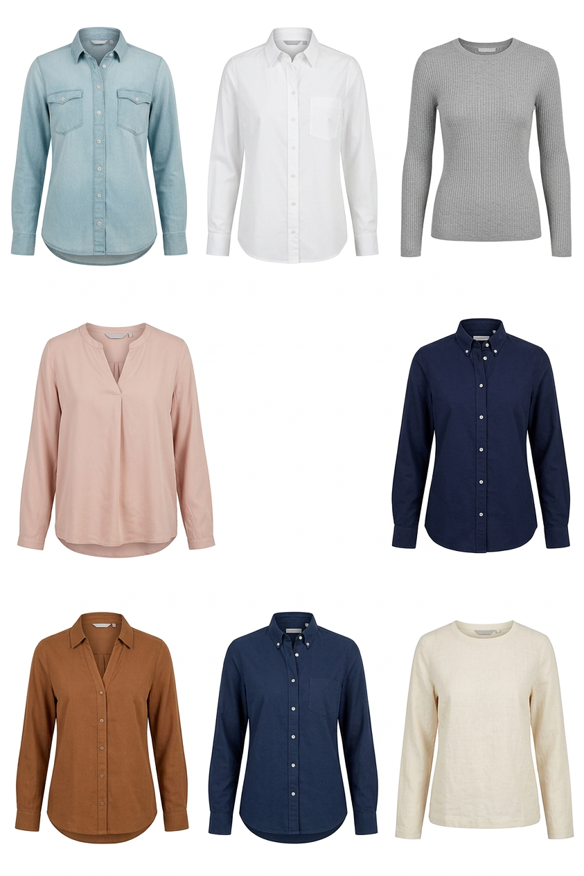 Wholesale Women's Tops, Blouses, Shirts, T-shirts, Vests (BOX OF 100)