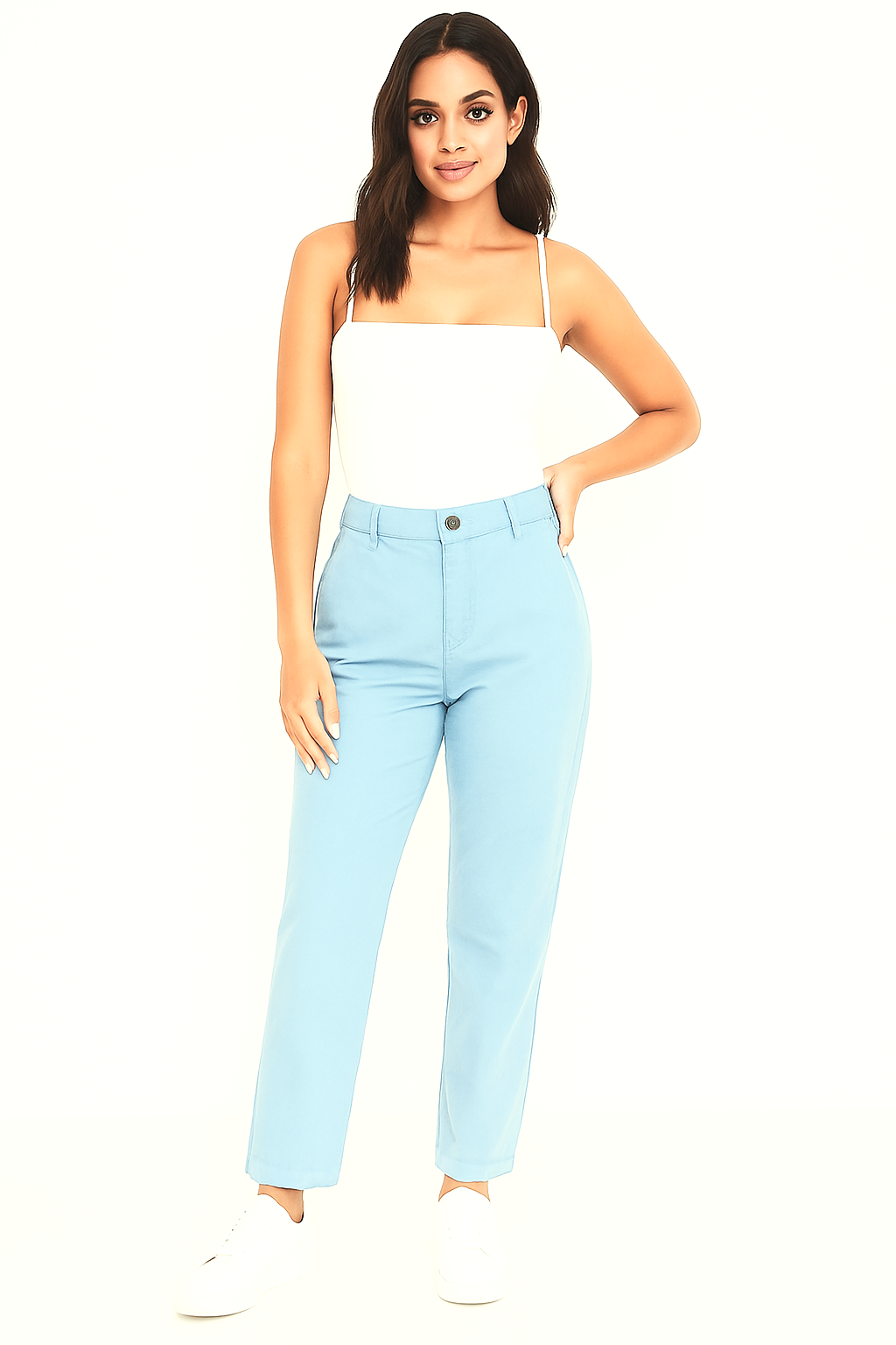 Relaxed Fit Smart Casual Cotton Trousers