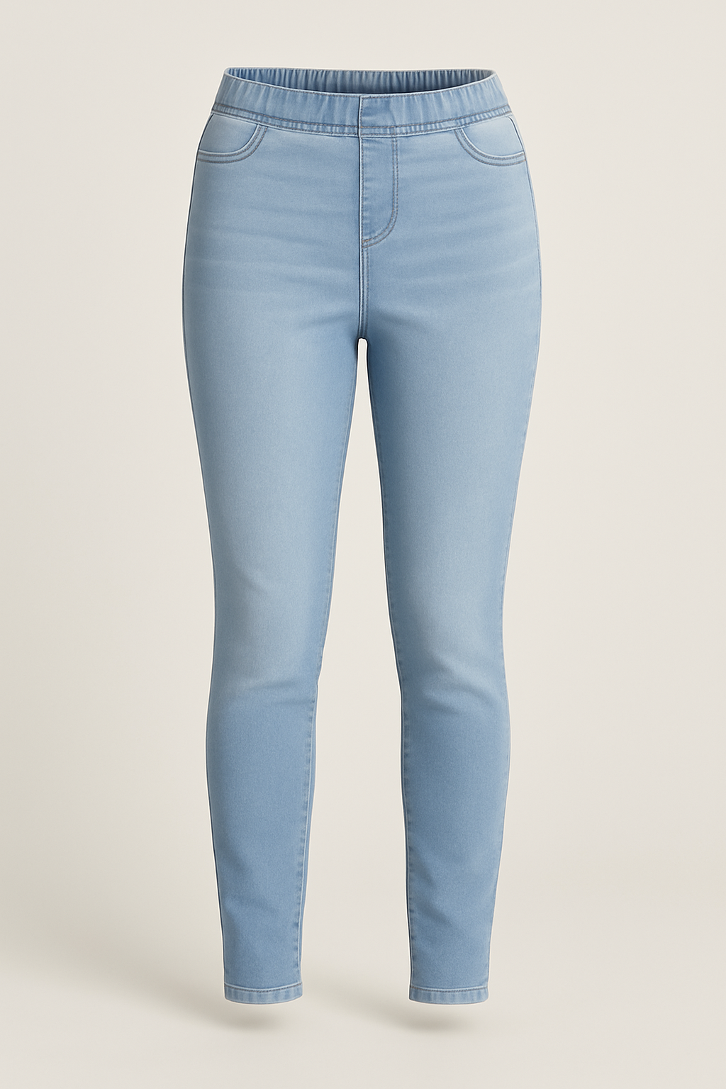 Teen Girls' Faded Stretchy Jeggings
