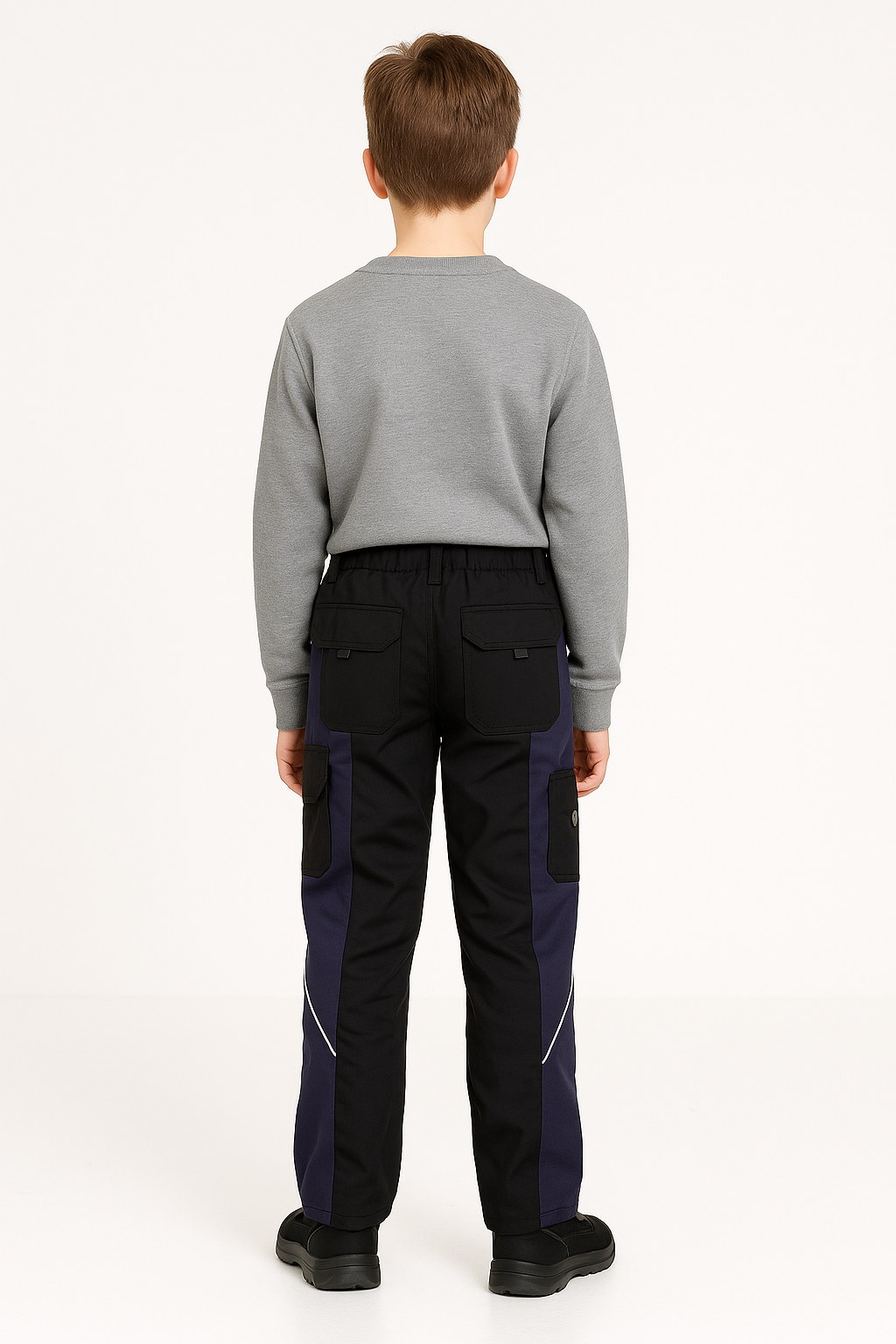 Durable Reinforced Knee Panel Boys' Cargo Trousers