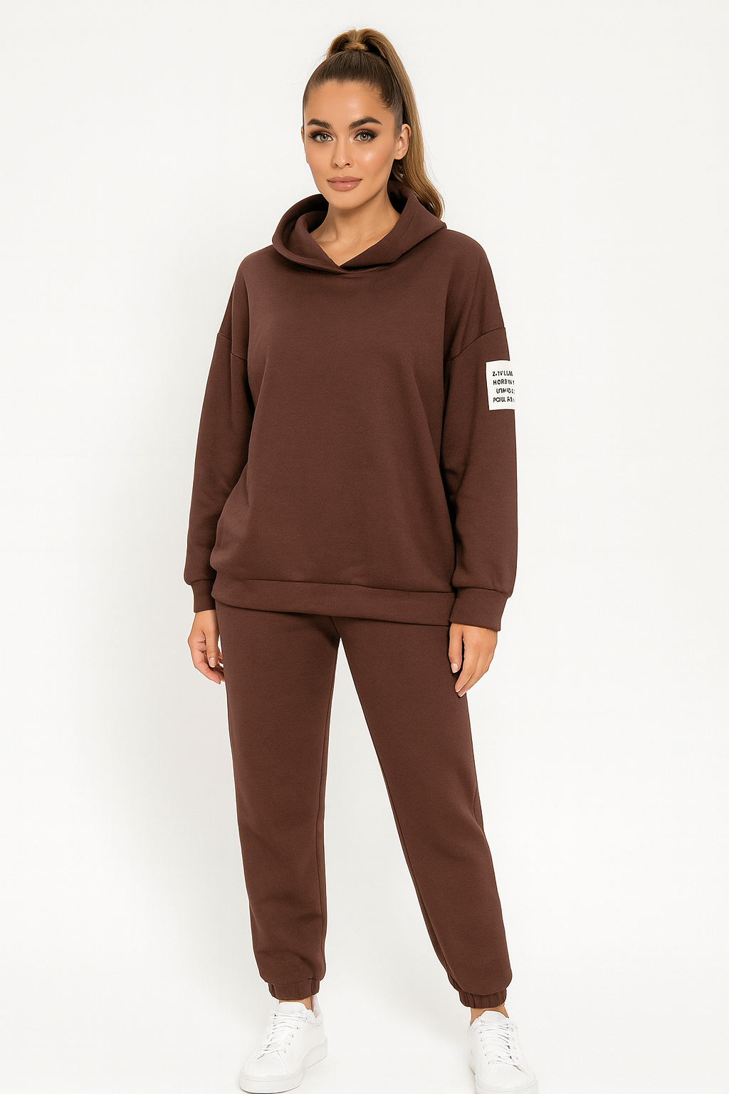 Hooded Sweatshirt And Joggers Loungewear Set